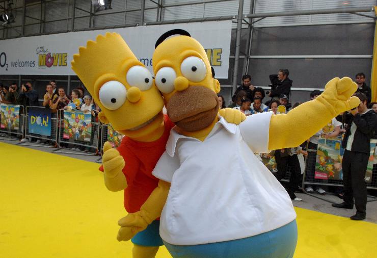 Homer e Bart Simpson